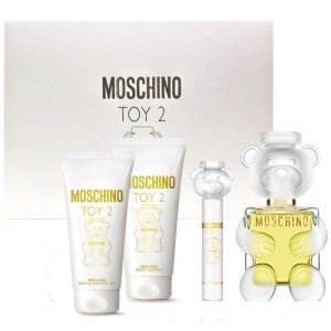 Cofanetto donna MOSCHINO TOY 2 edp 100ml bath & shower gel + body lotion + edp 10ml