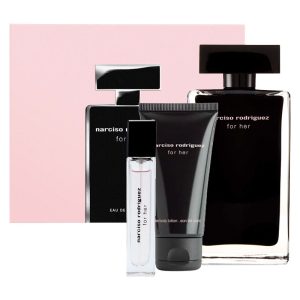 Cofanetto donna NARCISO RODRIGUEZ FOR HER edt 100ml + body lotion 50ml + edt 10ml