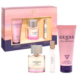 Cofanetto donna GUESS 1981 LOS ANGELES Edt 100ml + Body Lotion 200ml + Edt da borsa 15ml