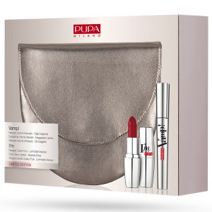 Cofanetto donna PUPA Vamp! mascara occhi + I’m rossetto + pochette LIMITED EDITION
