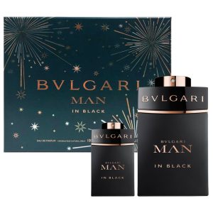 Cofanetto uomo BULGARI MAN IN BLACK edp 100ml + edp travel 15ml