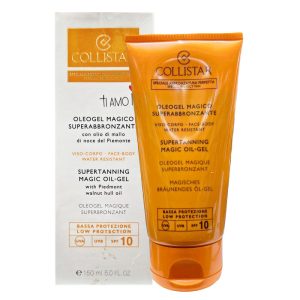 COLLISTAR ABBRONZATURA PERFETTA Oleogel Magico Superabbronzante viso e corpo SPF 10 bassa protezione 150ml