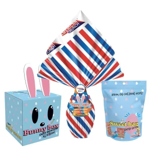 Combo Pasqua 8 – Uovo Burro d’Arachidi e Cioccolato Edition + Sweet Bag + Bunny Box