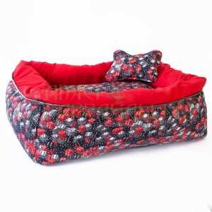 Cuccia rettangolare “Morbidosa” misura 1-2- divanetti in tessuto per gatto