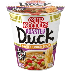 Nissin Cup Noodles – Spaghetti istantanei al gusto Anatra Arrosto