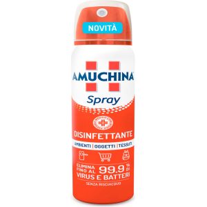 AMUCHINA spray disinfettante per ambienti, oggetti e tessuti 400ml – 3 pezzi