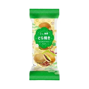 Tokimeki Matcha Red Bean Dorayaki, pancakes giapponesi al tè Matcha e fagioli rossi 165g