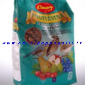 Pastone Fruttavera Canary 20kg – alimento energetico per uccelli da richiamo e insettivori tordo bottaccio, cesena, merlo, tordo sassello, allodola, maine