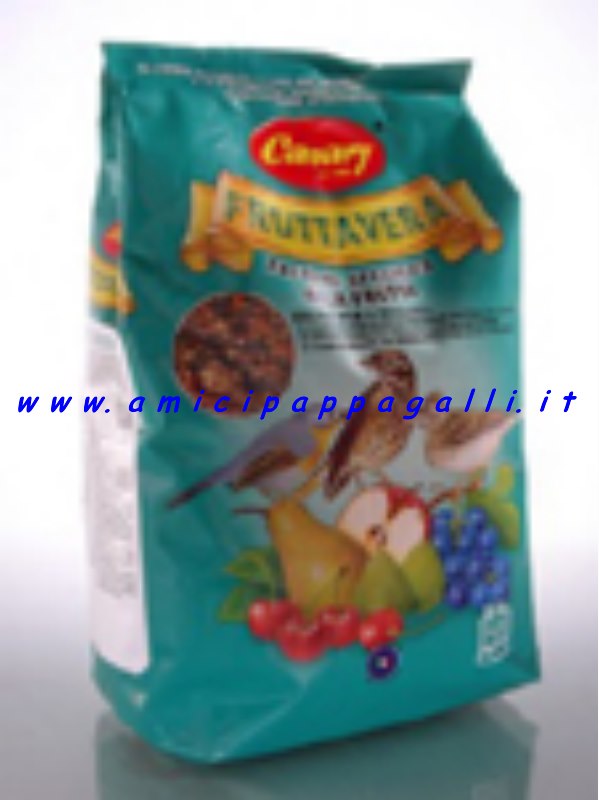 Pastone Fruttavera Canary 20kg – alimento energetico per uccelli da richiamo e insettivori tordo bottaccio, cesena, merlo, tordo sassello, allodola, maine