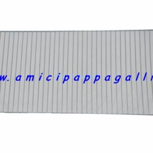 Griglia ricambio per gabbia cova uccelli castello o razziera da 45 cm domus molinari