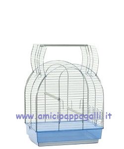 Gabbia Monica senza carrello Domus Molinari – per pappagalli allevati a mano, calopsite, conuri, inseparabili