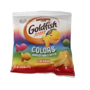 Goldfish Colors, cracker colorati al formaggio 30g