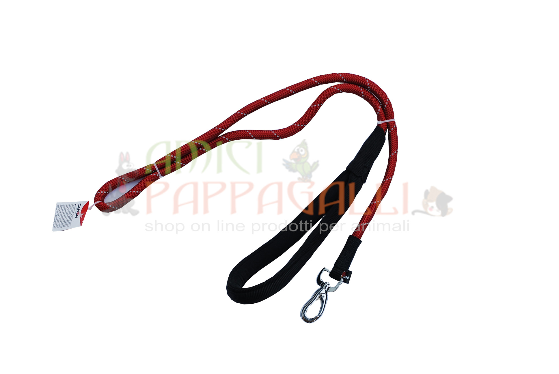 Camon Guinzaglio da conduzione mm10x1200 – guinzagli resistenti e comodi cani