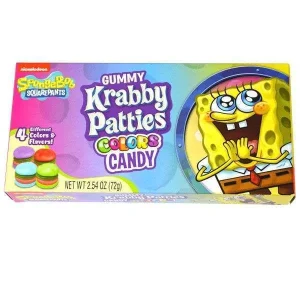 Spongebob Squarepants Gummy Krabby Patties Colors