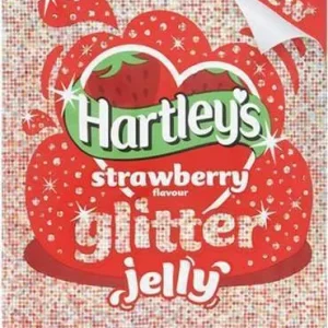 Hartleys Glitter Jelly Strawberry