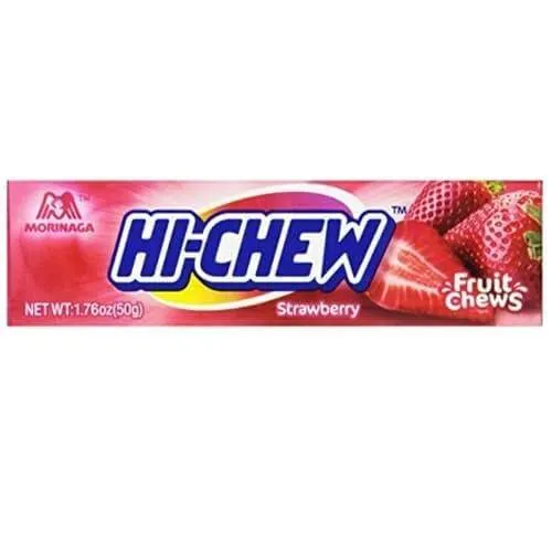 Hi-Chew Strawberry – Caramelle Morbide alla Fragola