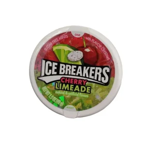 Ice Breakers Mints Cherry Limeade, mentine al gusto limonata alla ciliegia 43g