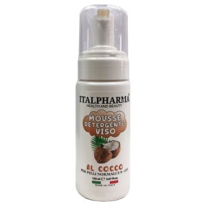 ITALPHARMA Mousse detergente viso al Cocco per pelli normali 150ml