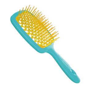 JANEKE SUPERBRUSH Spazzola districante con punti morbidi – Verde e giallo