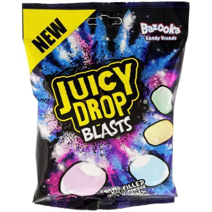 Bazooka Juicy Drop Blast – caramelle