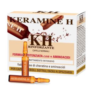 KERAMINE H Trattamento intensivo rinforzante capelli normali 10ml – 10 fiale