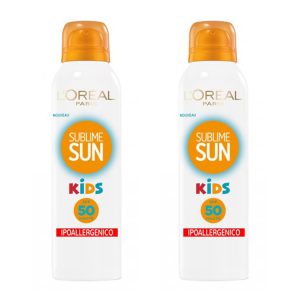 2pz L’OREAL SUBLIME SUN KIDS IP 50 spray protezione bambini alta 150ml