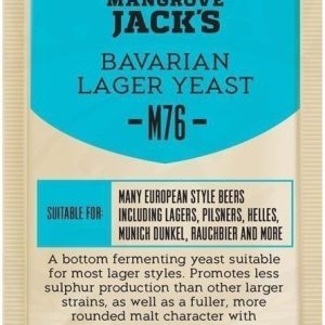 LIEVITO MANGROVE JACK’S BAVARIAN LAGER M76 (10 GR.)