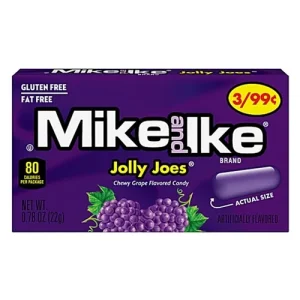Mike and Ike Jolly Joes, caramelle all’uva 22g