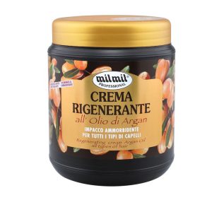 MIL MIL CREMA RIGENERANTE all’Olio di Argan per tutti i tipi di capelli 1000ml