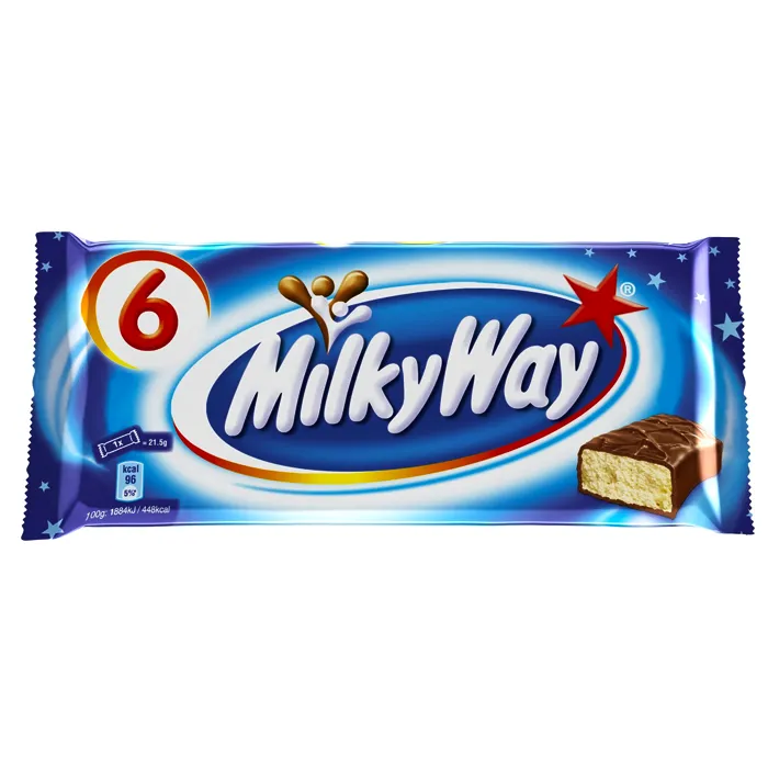 Milkyway – barretta di cioccolato al latte – 6pz