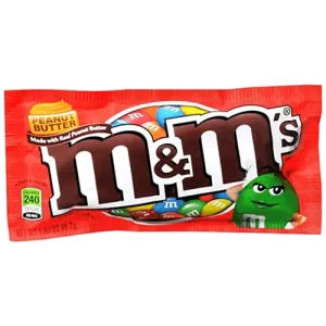 M&M’s Peanut Butter, cioccolatini ripieni di burro d’arachidi 46g