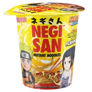 Negisan Chicken Thai Cup Noodles Naruto, pasta istantanea gusto pollo 65g