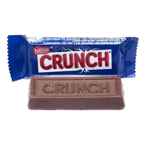 Nestlè Crunch Fun Size, tavoletta di cioccolato al latte con riso soffiato 13g