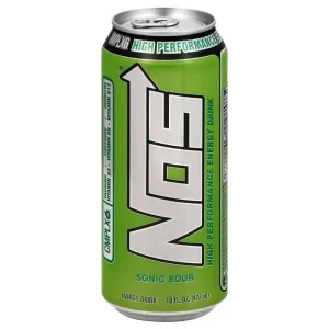 NOS Sonic Sour High performance Energy Drink