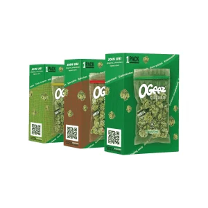 Ogeez Gift Box 3 gusti – cioccolato a forma di cannabis