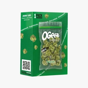 Ogeez One Pack  Cioccolato forma Cannabis Popping Candy 35g
