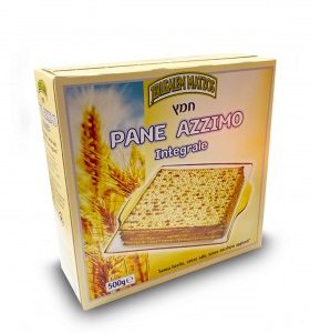 PANE AZZIMO INTEGRALE 500gr