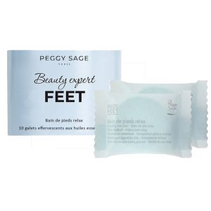 PEGGY SAGE BAGNO PIEDI RELAX Tavolette effervescenti – 10 pezzi