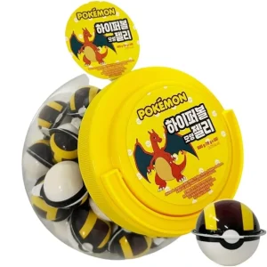 Pokemon Hyper Ball Shape Jelly Asian, caramelle gelatinose alla frutta 18g