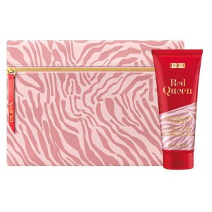 Cofanetto PUPA red queen EXTRAVAGANT CHYPRE latte doccia profumato 200ml + pochette