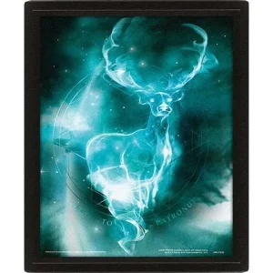 Quadro 3D Incanto Patronus – Harry Potter