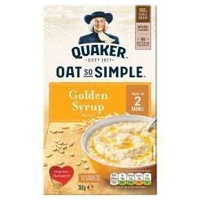 Quaker Oat Golden Syrup – Porridge d’Avena con Sciroppo di Zucchero