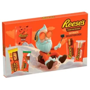 Reeses 5 Piece Selection Box, assortimento di cioccolatini al latte con ripieno di burro d’arachidi 284g