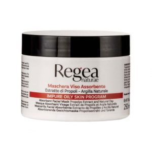 REGEA NATURAE IMPURE OILY SKIN PROGRAM Maschera viso assorbente con estratto di propoli e argilla naturale 250ml