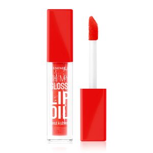 RIMMEL OH MY GLOSS! Olio labbra effetto idratante 4,5ml – 004 Vivid Red