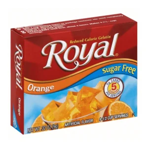 Royal Orange Gelatina Sugar Free