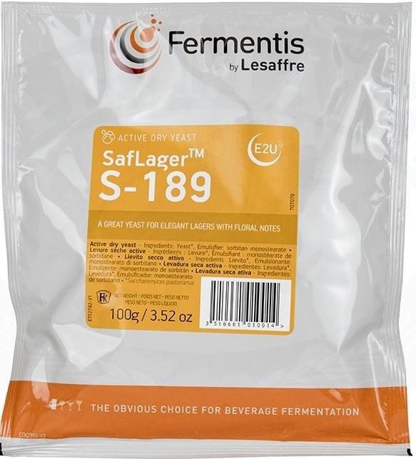 LIEVITO SECCO FERMENTIS SAFLAGER S-189 – 100 GR