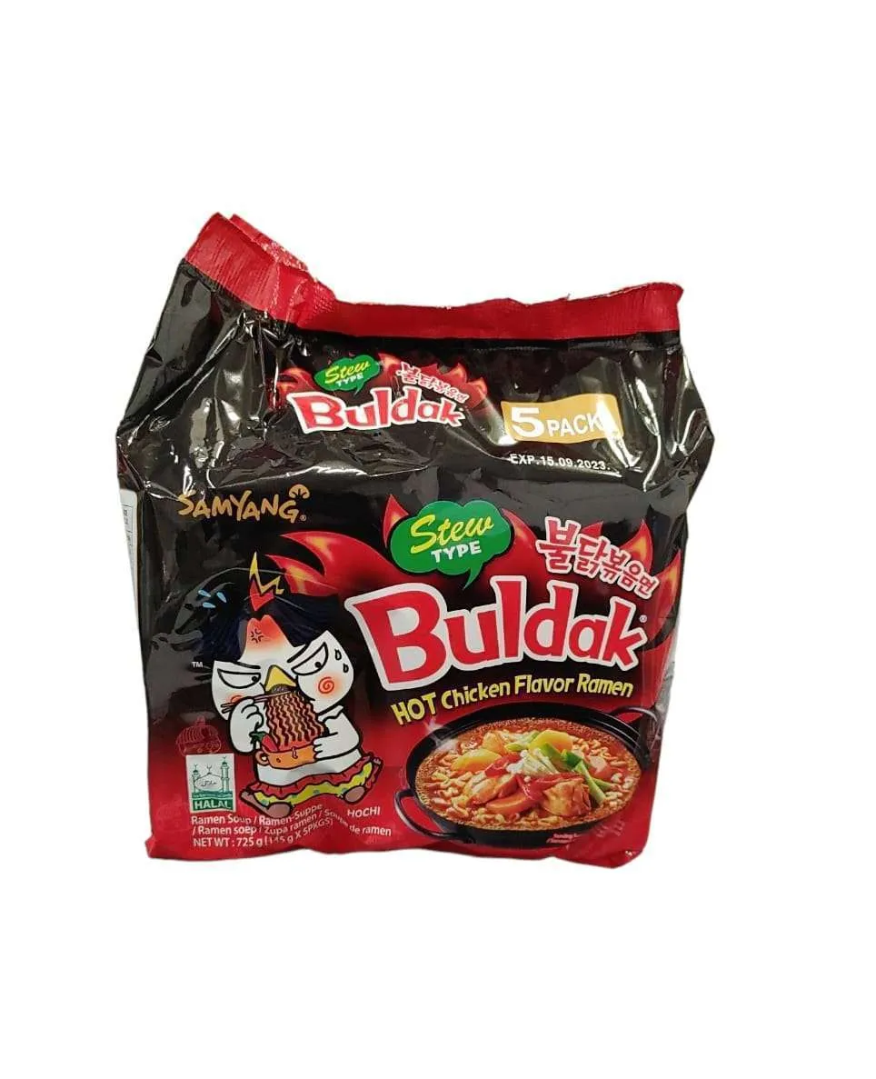 Samyang Buldak – Ramen Istantaneo in Brodo Pollo Piccante 5pz