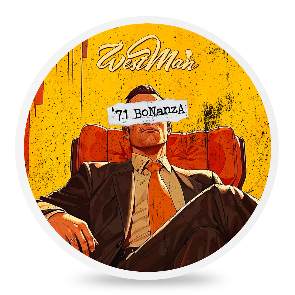 Westman Shaving sapone da barba ’71 Bonanza 120g