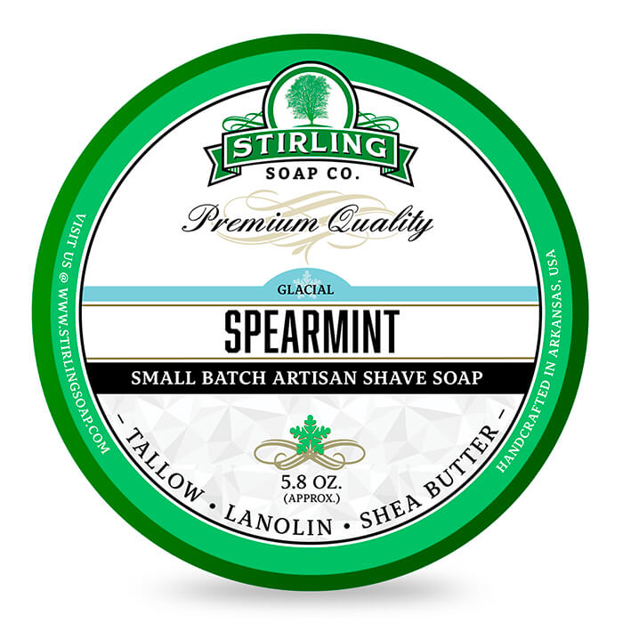 Stirling sapone da barba Glacial Spearmint 170ml